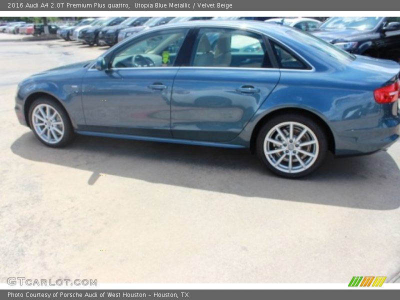 Utopia Blue Metallic / Velvet Beige 2016 Audi A4 2.0T Premium Plus quattro