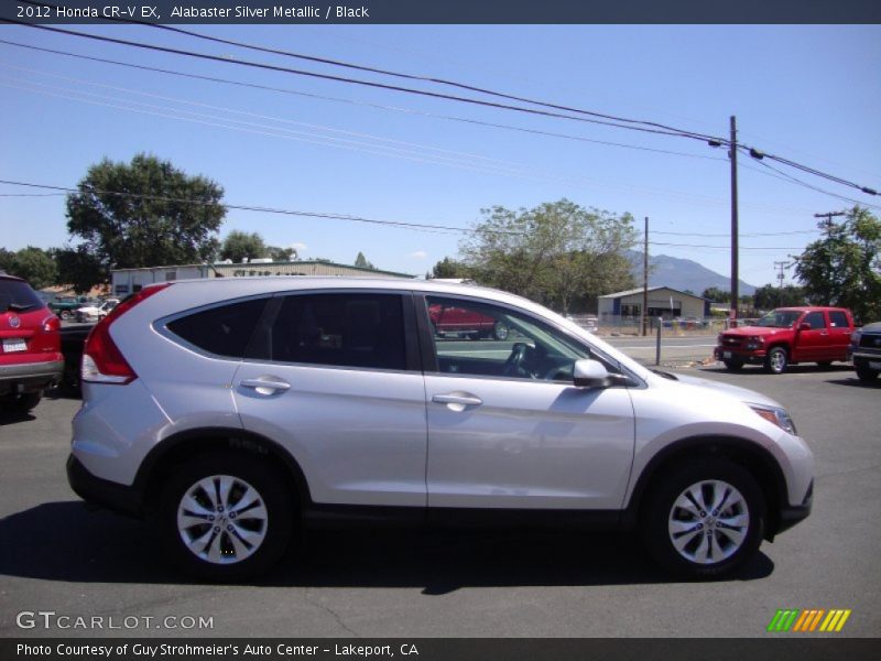 Alabaster Silver Metallic / Black 2012 Honda CR-V EX