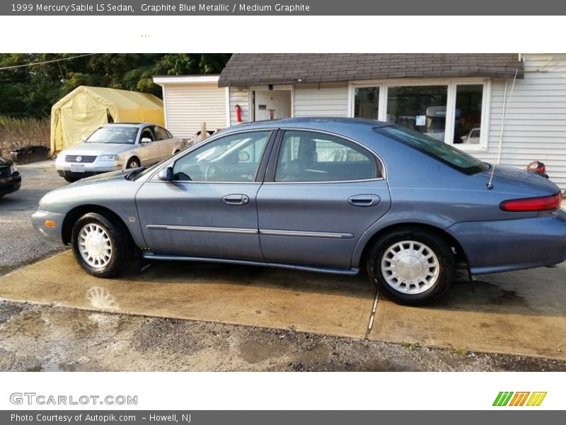 Graphite Blue Metallic / Medium Graphite 1999 Mercury Sable LS Sedan
