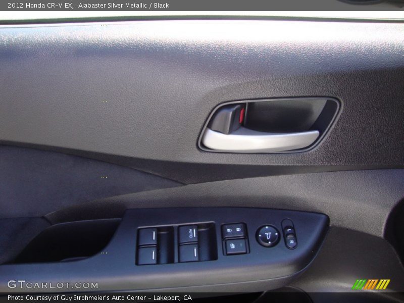 Alabaster Silver Metallic / Black 2012 Honda CR-V EX