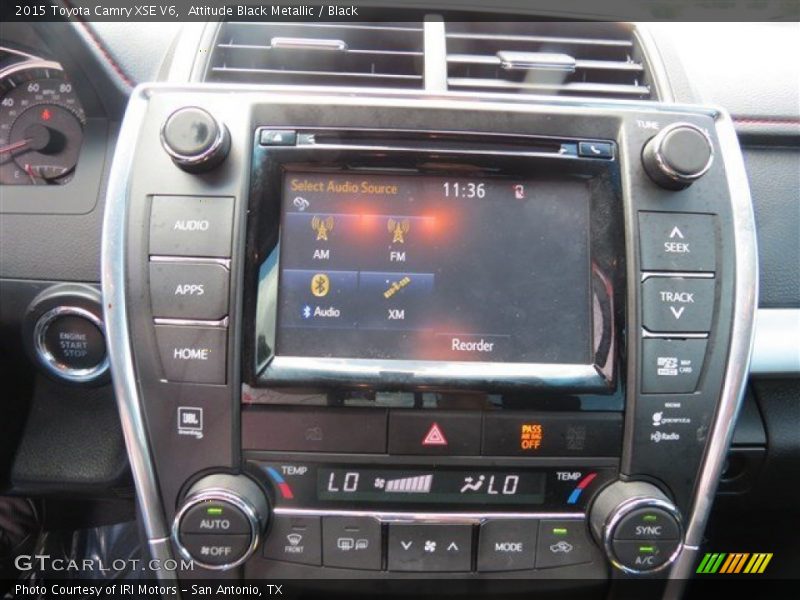 Attitude Black Metallic / Black 2015 Toyota Camry XSE V6