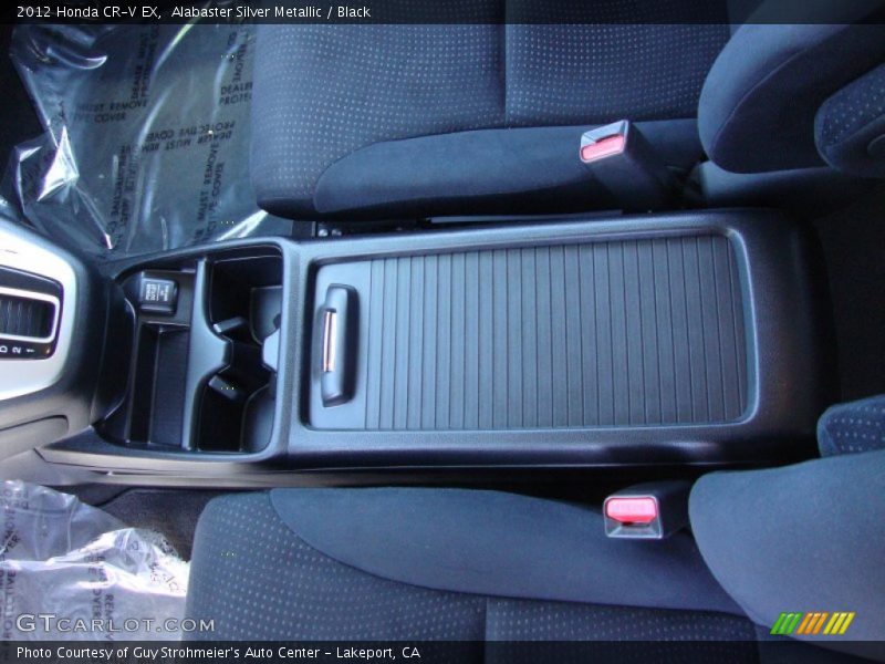 Alabaster Silver Metallic / Black 2012 Honda CR-V EX