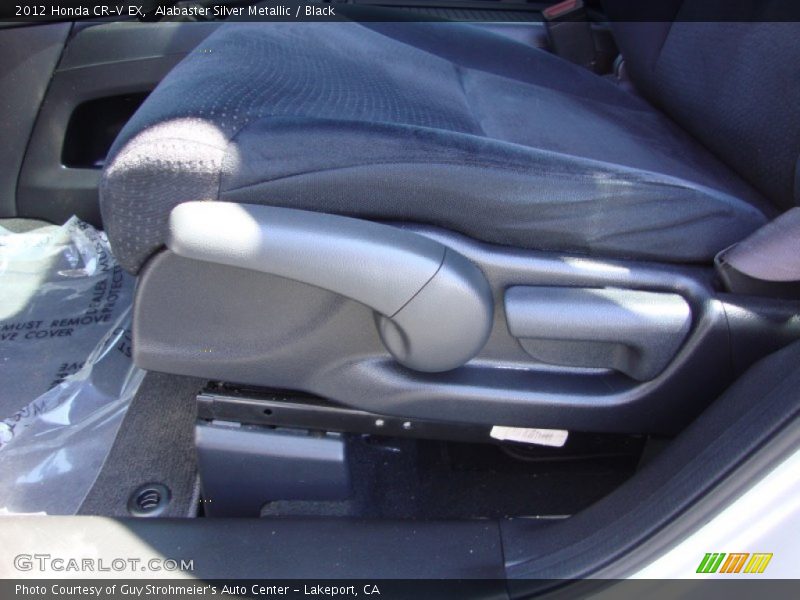 Alabaster Silver Metallic / Black 2012 Honda CR-V EX