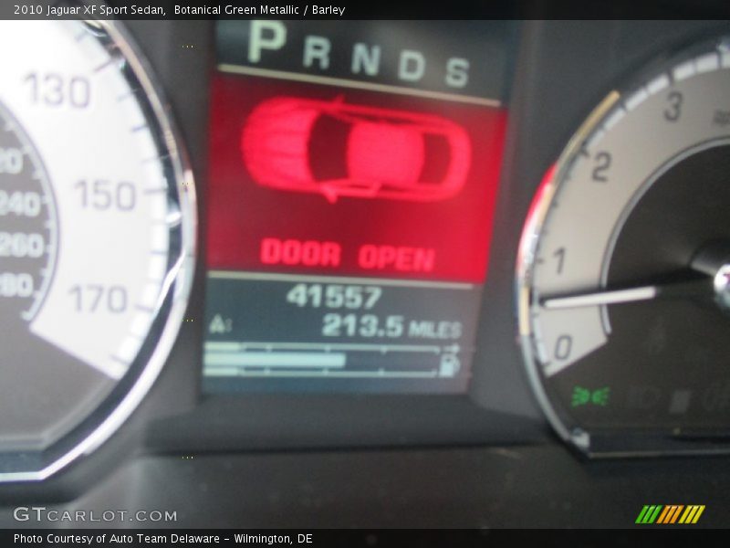 Botanical Green Metallic / Barley 2010 Jaguar XF Sport Sedan