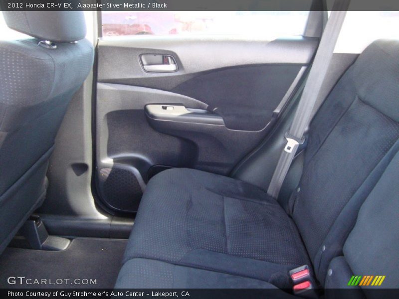 Alabaster Silver Metallic / Black 2012 Honda CR-V EX