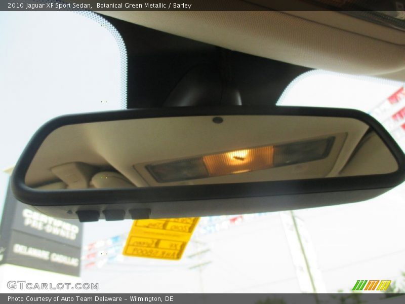 Botanical Green Metallic / Barley 2010 Jaguar XF Sport Sedan