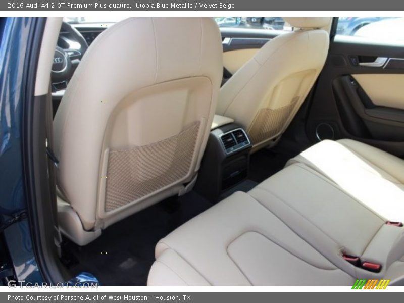 Utopia Blue Metallic / Velvet Beige 2016 Audi A4 2.0T Premium Plus quattro