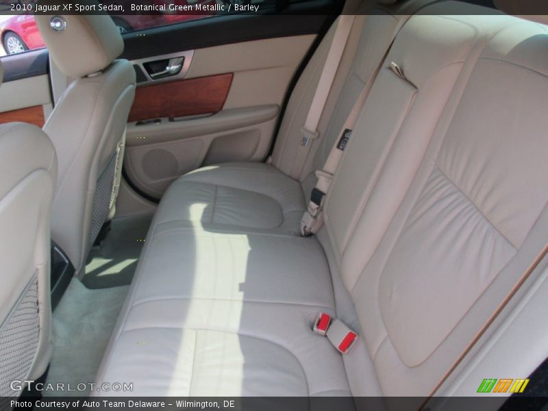 Botanical Green Metallic / Barley 2010 Jaguar XF Sport Sedan