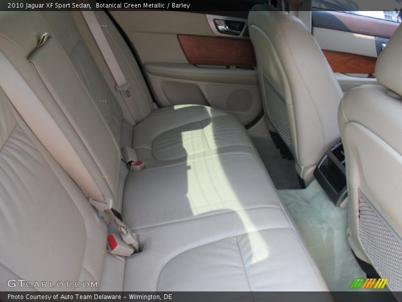 Botanical Green Metallic / Barley 2010 Jaguar XF Sport Sedan
