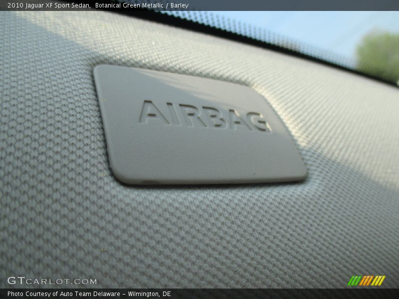 Botanical Green Metallic / Barley 2010 Jaguar XF Sport Sedan
