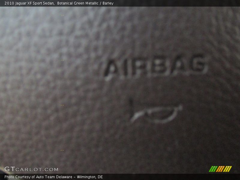 Botanical Green Metallic / Barley 2010 Jaguar XF Sport Sedan