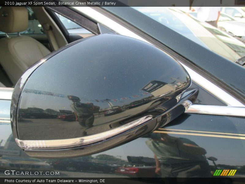 Botanical Green Metallic / Barley 2010 Jaguar XF Sport Sedan