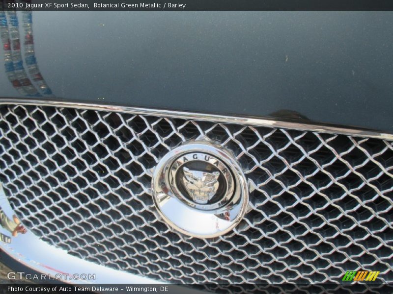 Botanical Green Metallic / Barley 2010 Jaguar XF Sport Sedan