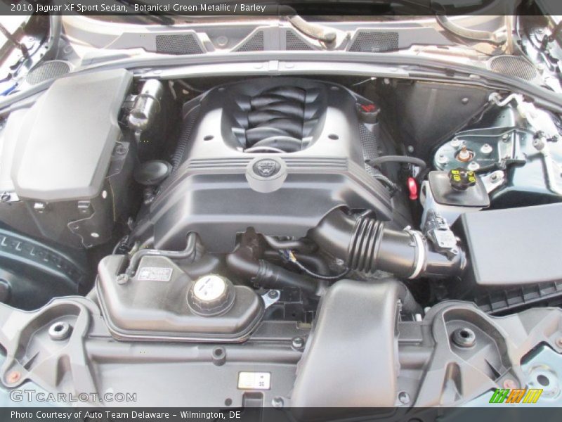 Botanical Green Metallic / Barley 2010 Jaguar XF Sport Sedan