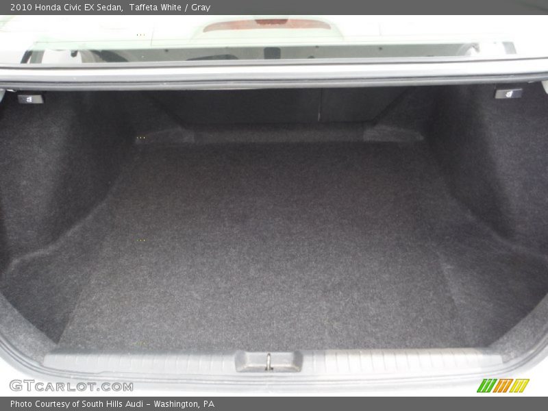 Taffeta White / Gray 2010 Honda Civic EX Sedan