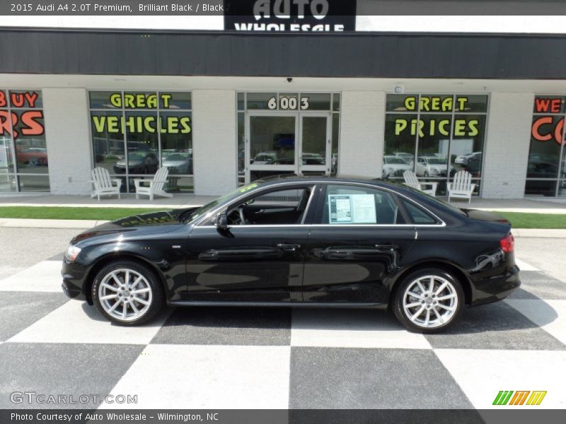 Brilliant Black / Black 2015 Audi A4 2.0T Premium