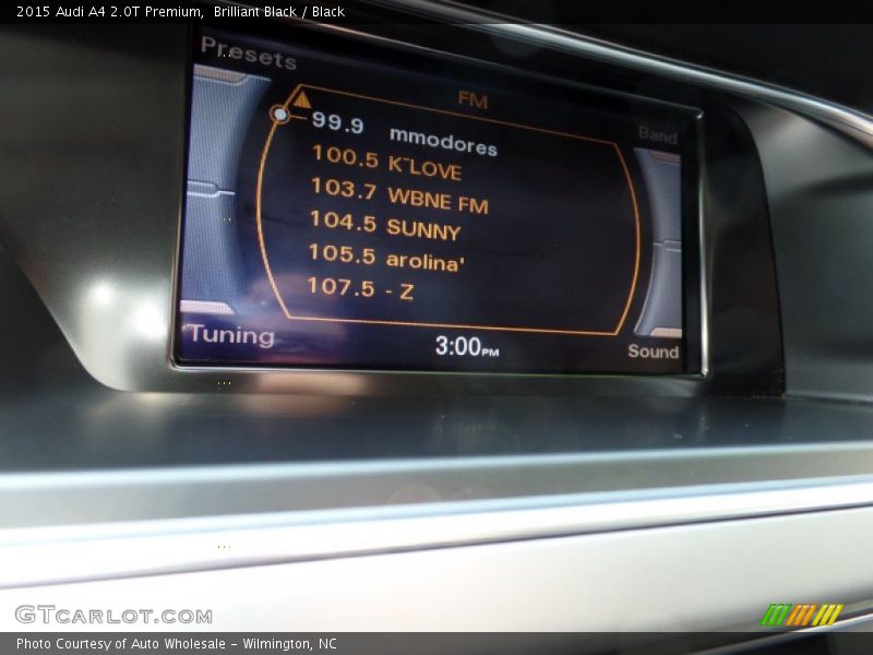 Brilliant Black / Black 2015 Audi A4 2.0T Premium
