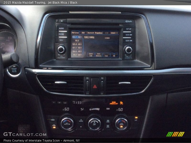 Jet Black Mica / Black 2015 Mazda Mazda6 Touring