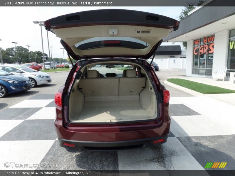 Basque Red Pearl II / Parchment 2013 Acura RDX Technology