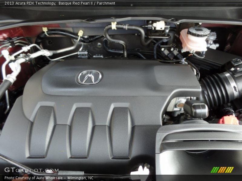 Basque Red Pearl II / Parchment 2013 Acura RDX Technology