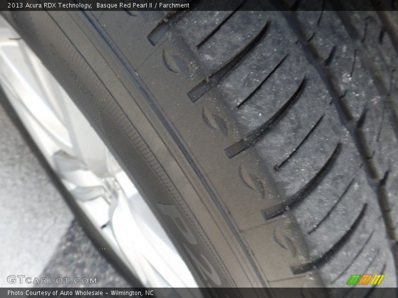 Basque Red Pearl II / Parchment 2013 Acura RDX Technology
