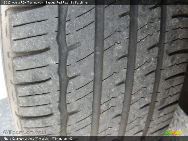 Basque Red Pearl II / Parchment 2013 Acura RDX Technology