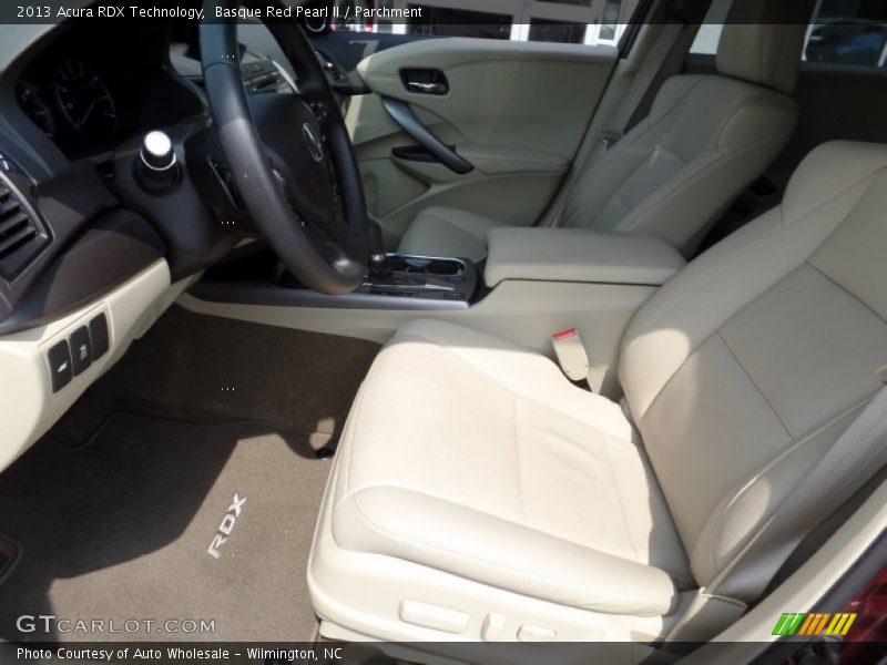 Basque Red Pearl II / Parchment 2013 Acura RDX Technology