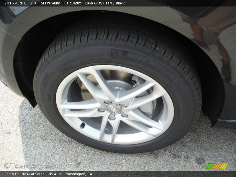 Lava Gray Pearl / Black 2016 Audi Q5 3.0 TFSI Premium Plus quattro