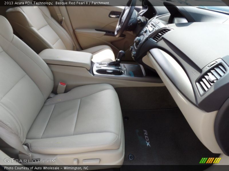 Basque Red Pearl II / Parchment 2013 Acura RDX Technology