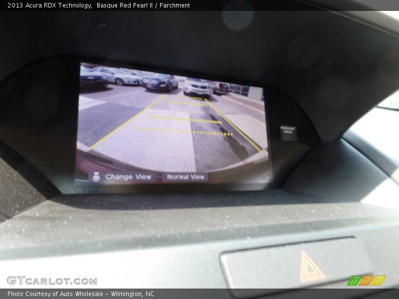 Basque Red Pearl II / Parchment 2013 Acura RDX Technology