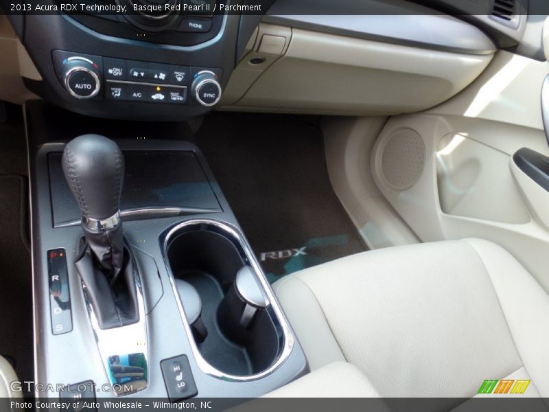 Basque Red Pearl II / Parchment 2013 Acura RDX Technology