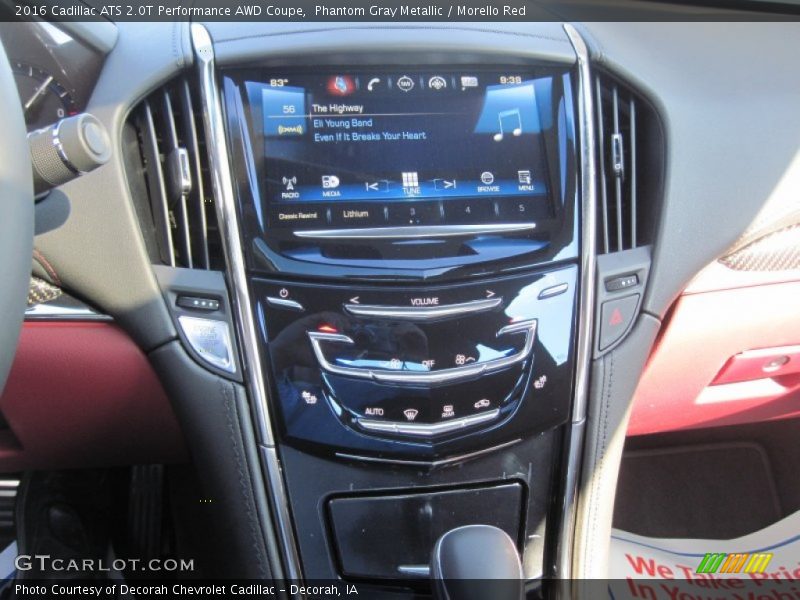 Controls of 2016 ATS 2.0T Performance AWD Coupe