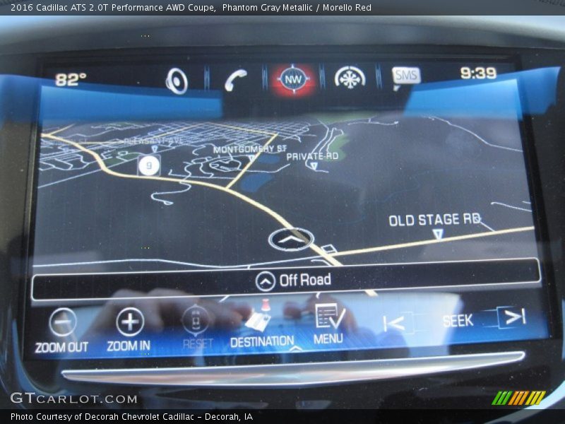 Navigation of 2016 ATS 2.0T Performance AWD Coupe