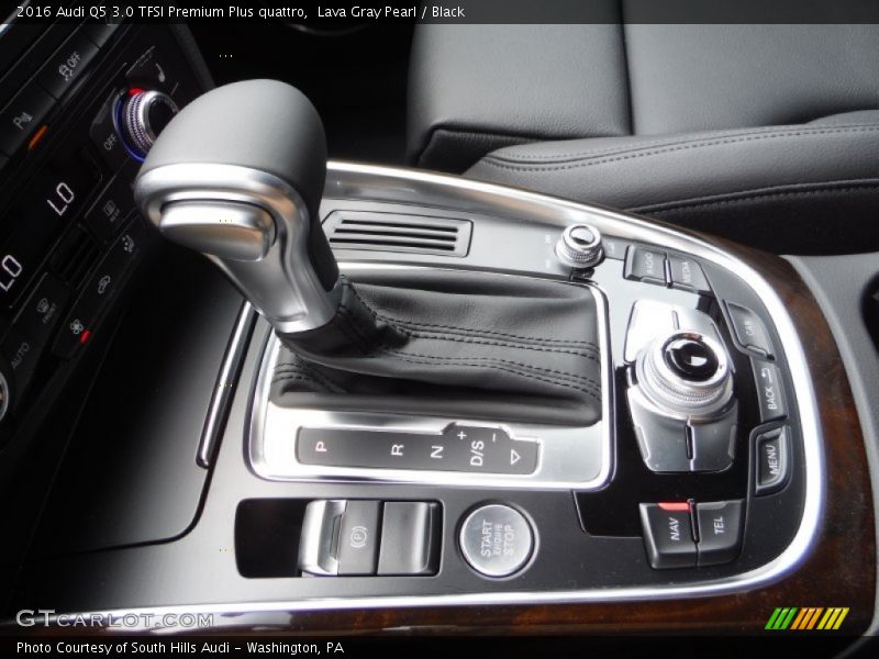 Lava Gray Pearl / Black 2016 Audi Q5 3.0 TFSI Premium Plus quattro