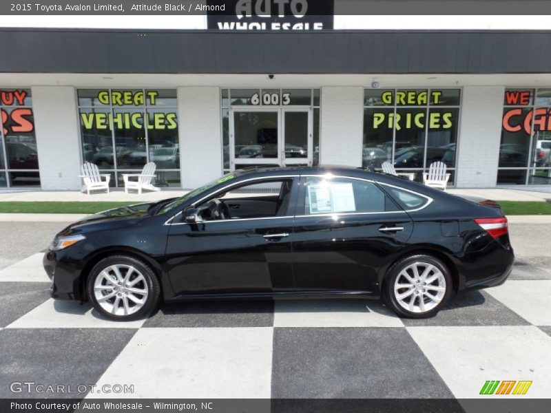 Attitude Black / Almond 2015 Toyota Avalon Limited