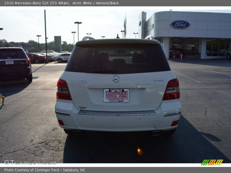 Arctic White / Almond/Black 2010 Mercedes-Benz GLK 350 4Matic