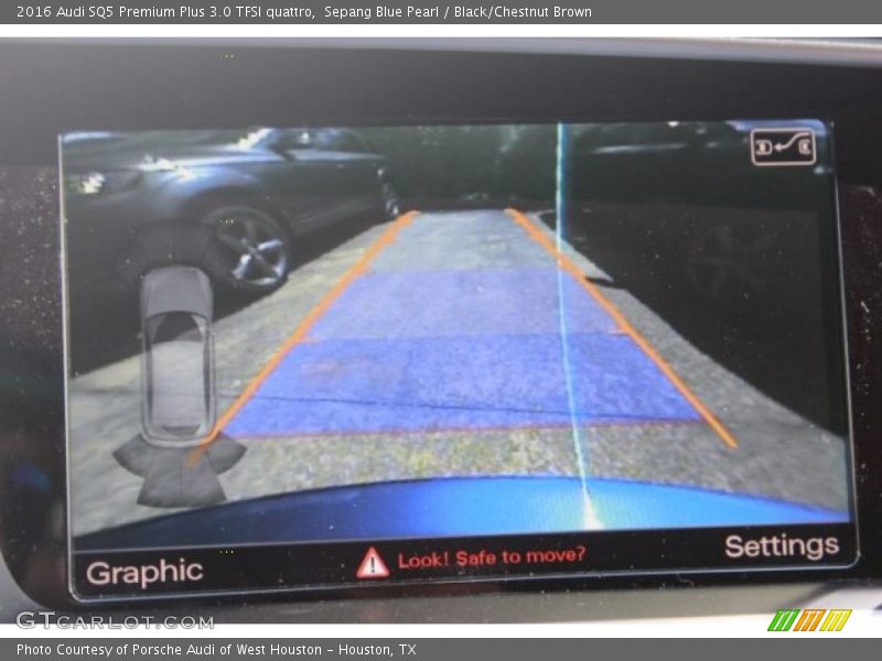 Sepang Blue Pearl / Black/Chestnut Brown 2016 Audi SQ5 Premium Plus 3.0 TFSI quattro