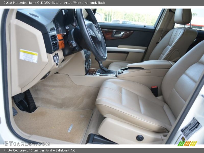 Arctic White / Almond/Black 2010 Mercedes-Benz GLK 350 4Matic