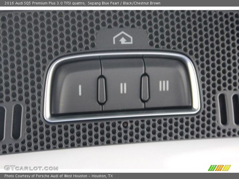Sepang Blue Pearl / Black/Chestnut Brown 2016 Audi SQ5 Premium Plus 3.0 TFSI quattro
