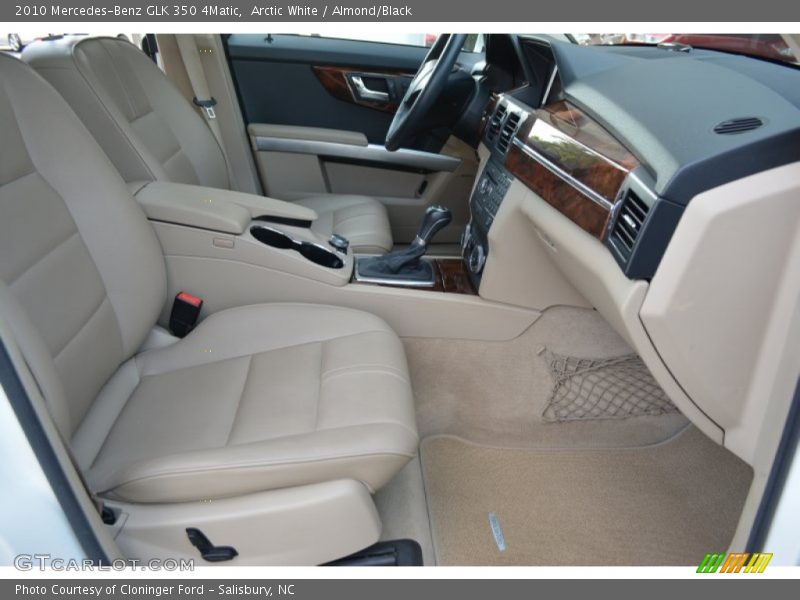 Arctic White / Almond/Black 2010 Mercedes-Benz GLK 350 4Matic