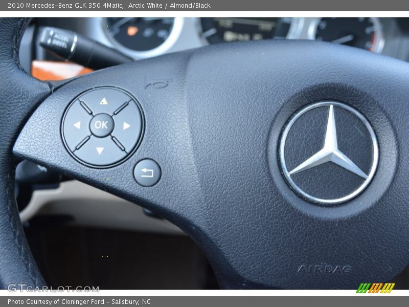 Arctic White / Almond/Black 2010 Mercedes-Benz GLK 350 4Matic