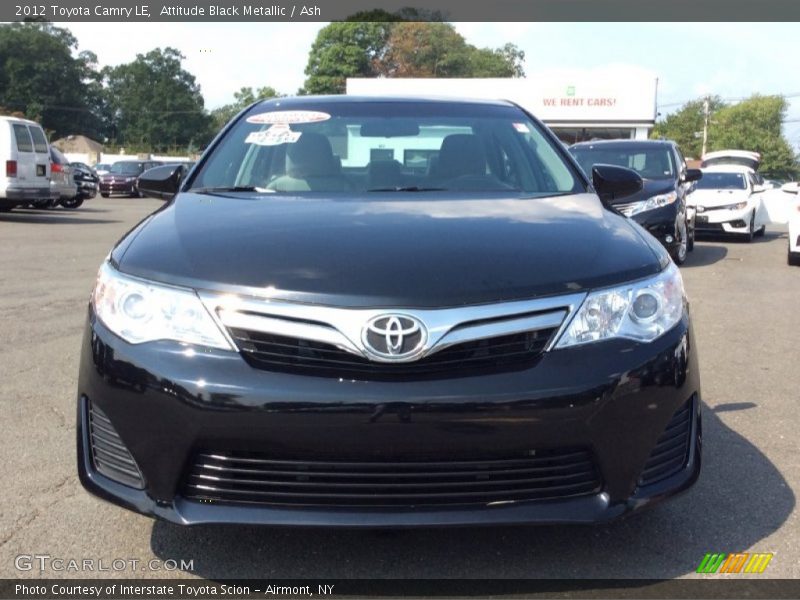 Attitude Black Metallic / Ash 2012 Toyota Camry LE