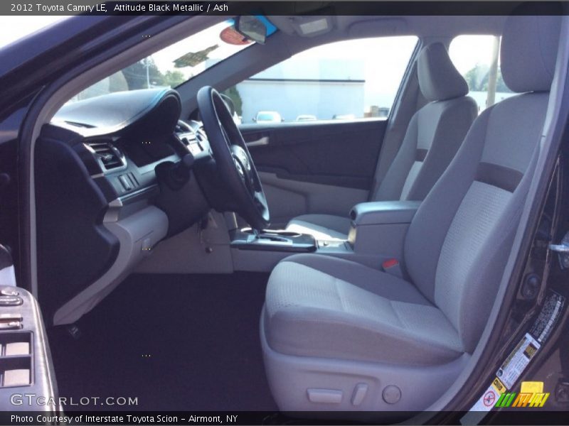 Attitude Black Metallic / Ash 2012 Toyota Camry LE