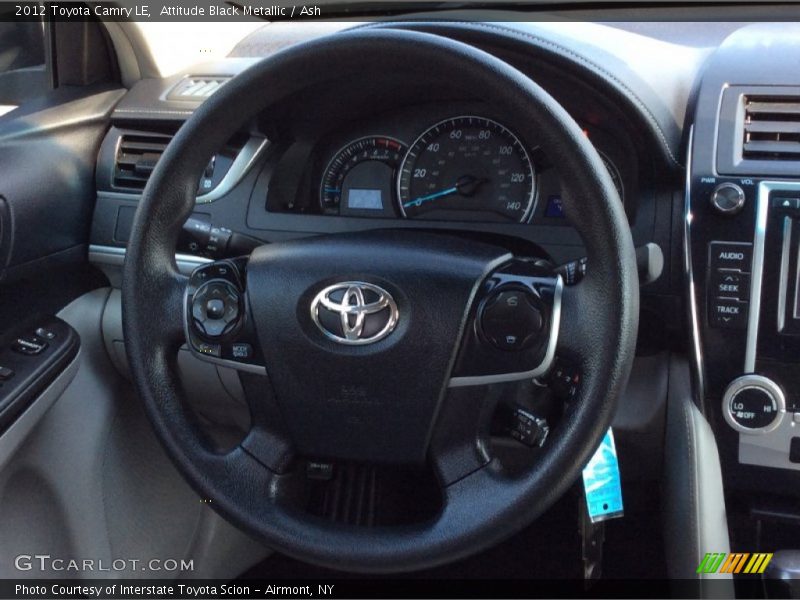 Attitude Black Metallic / Ash 2012 Toyota Camry LE