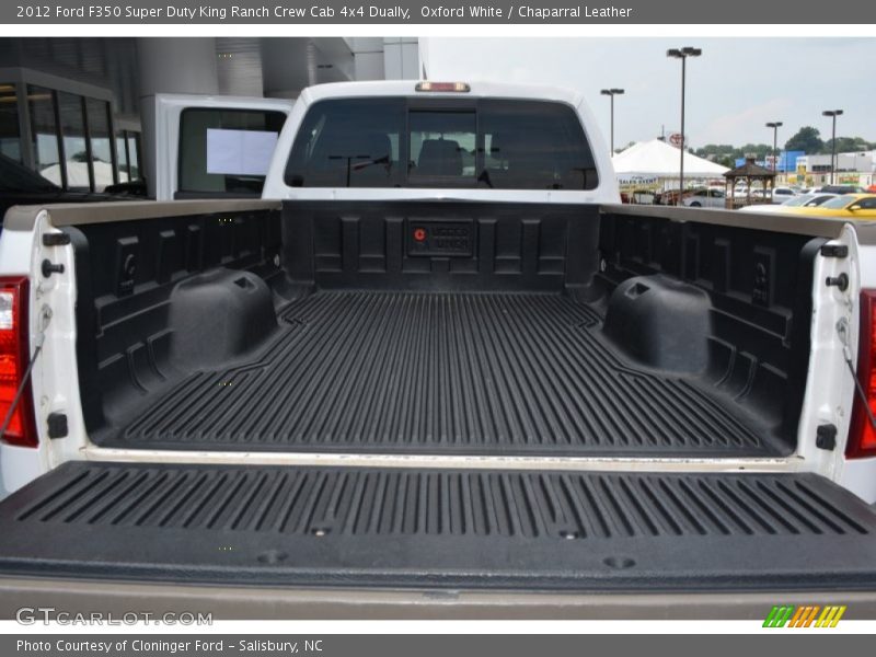 Oxford White / Chaparral Leather 2012 Ford F350 Super Duty King Ranch Crew Cab 4x4 Dually