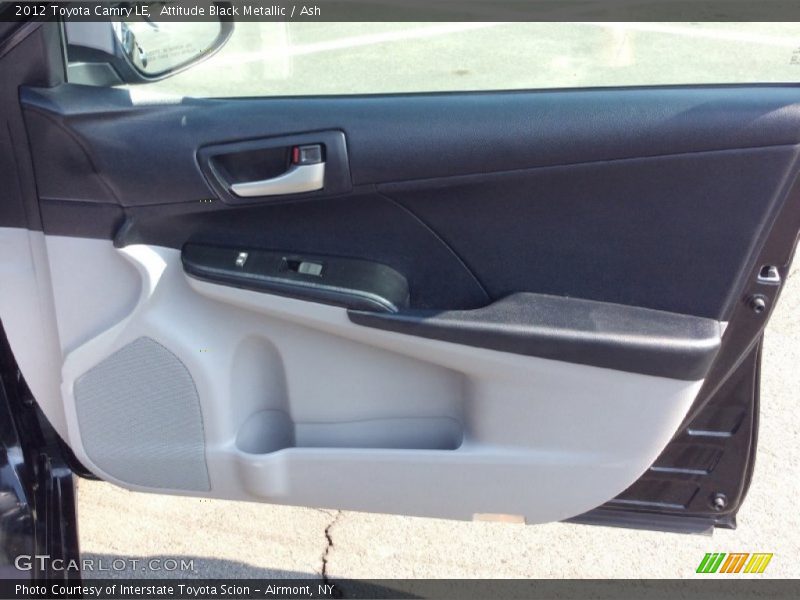 Attitude Black Metallic / Ash 2012 Toyota Camry LE