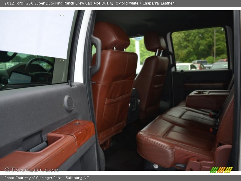 Oxford White / Chaparral Leather 2012 Ford F350 Super Duty King Ranch Crew Cab 4x4 Dually