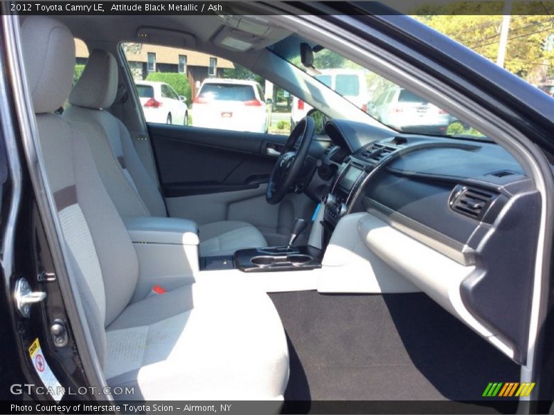 Attitude Black Metallic / Ash 2012 Toyota Camry LE