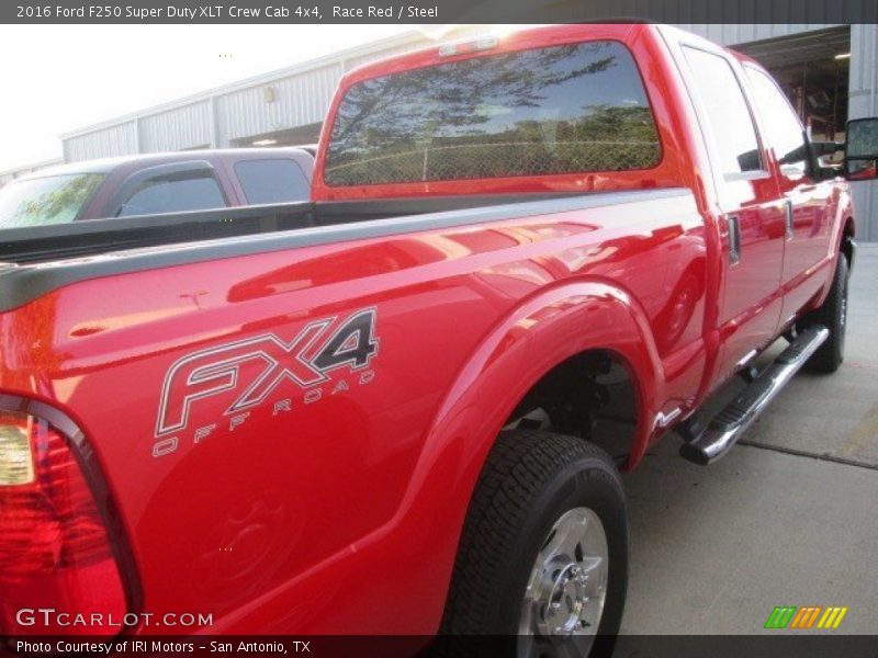 Race Red / Steel 2016 Ford F250 Super Duty XLT Crew Cab 4x4