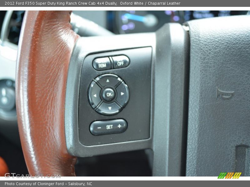 Oxford White / Chaparral Leather 2012 Ford F350 Super Duty King Ranch Crew Cab 4x4 Dually
